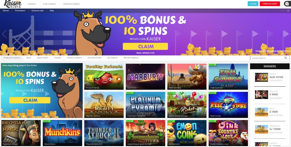 Kaiser Slots Review