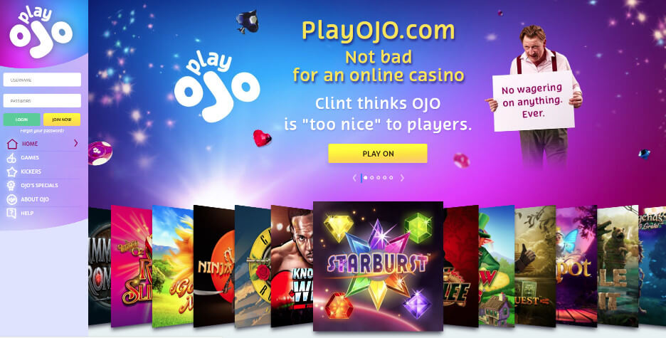 Play OJO Casino Review