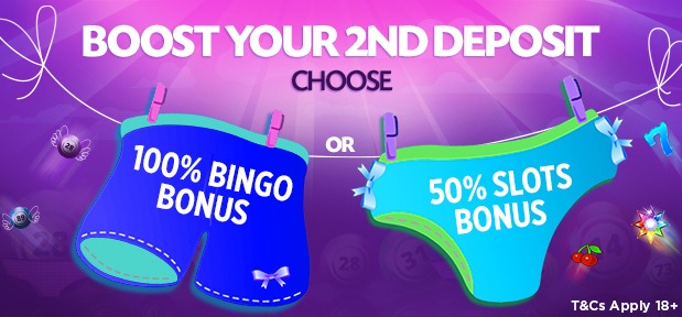 luckypantsbingo 2nd deposit offer