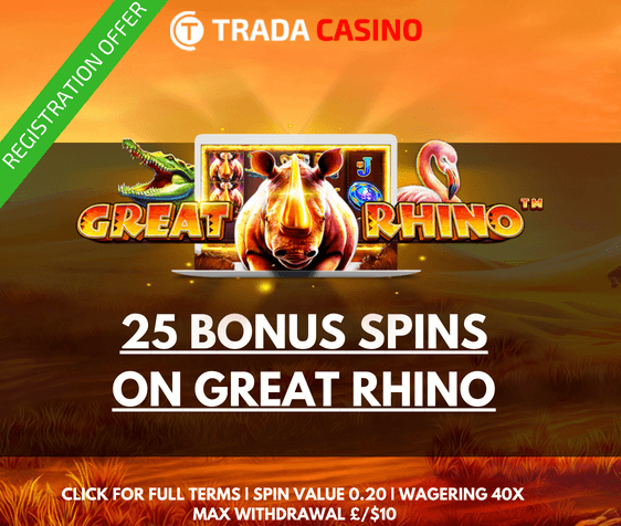 Trada Casino Bonus