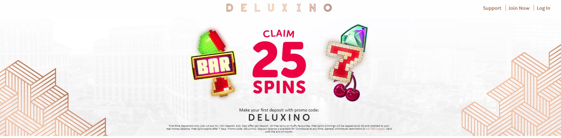 Deluxino homepage