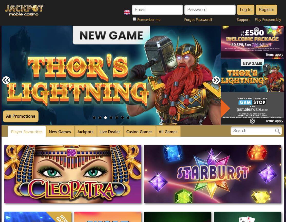 Jackpot Capital Casino Mobile