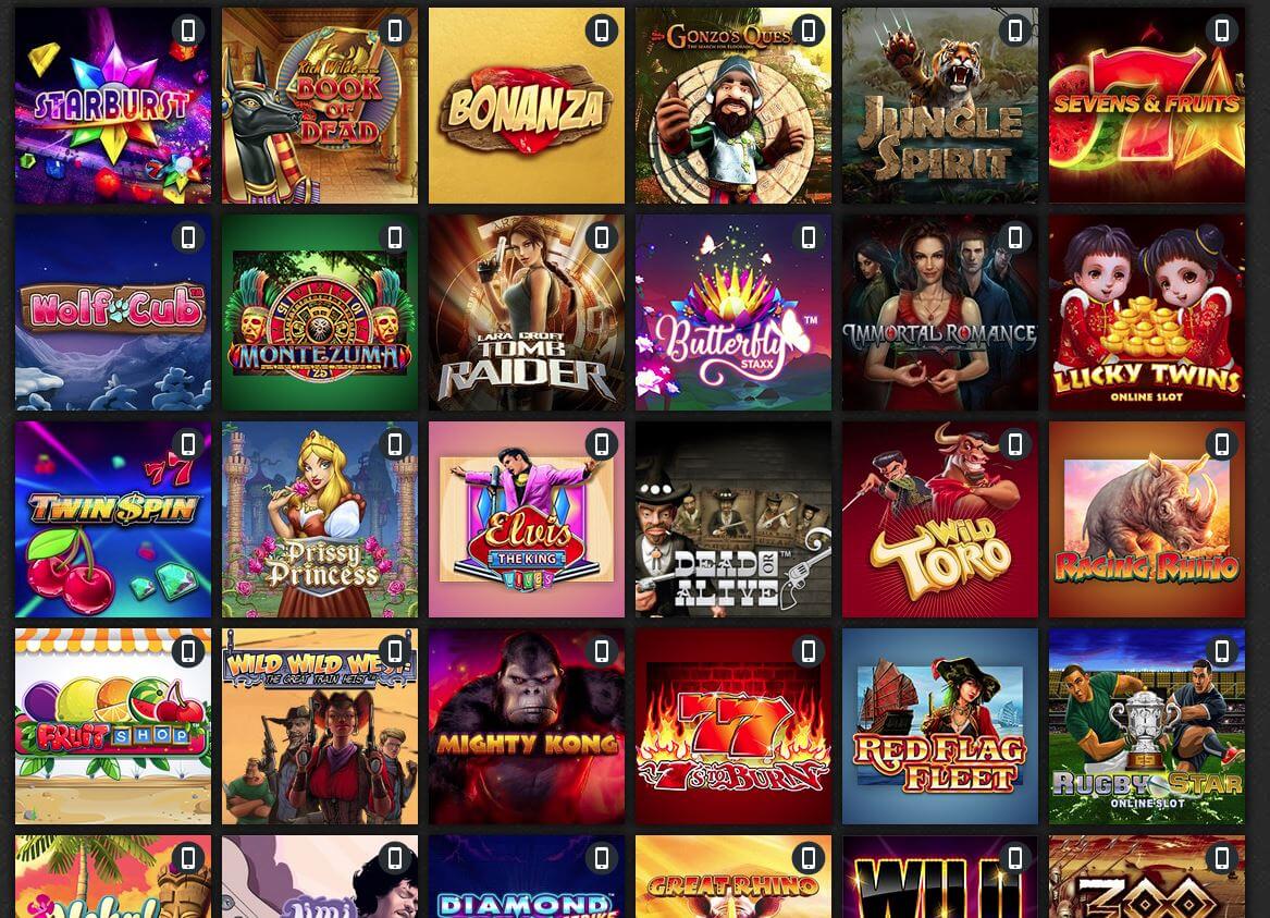 Noivbet casino games