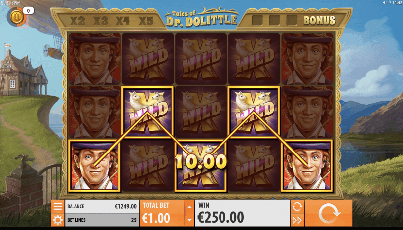 Tales of Dr Dolittle Slot wilds