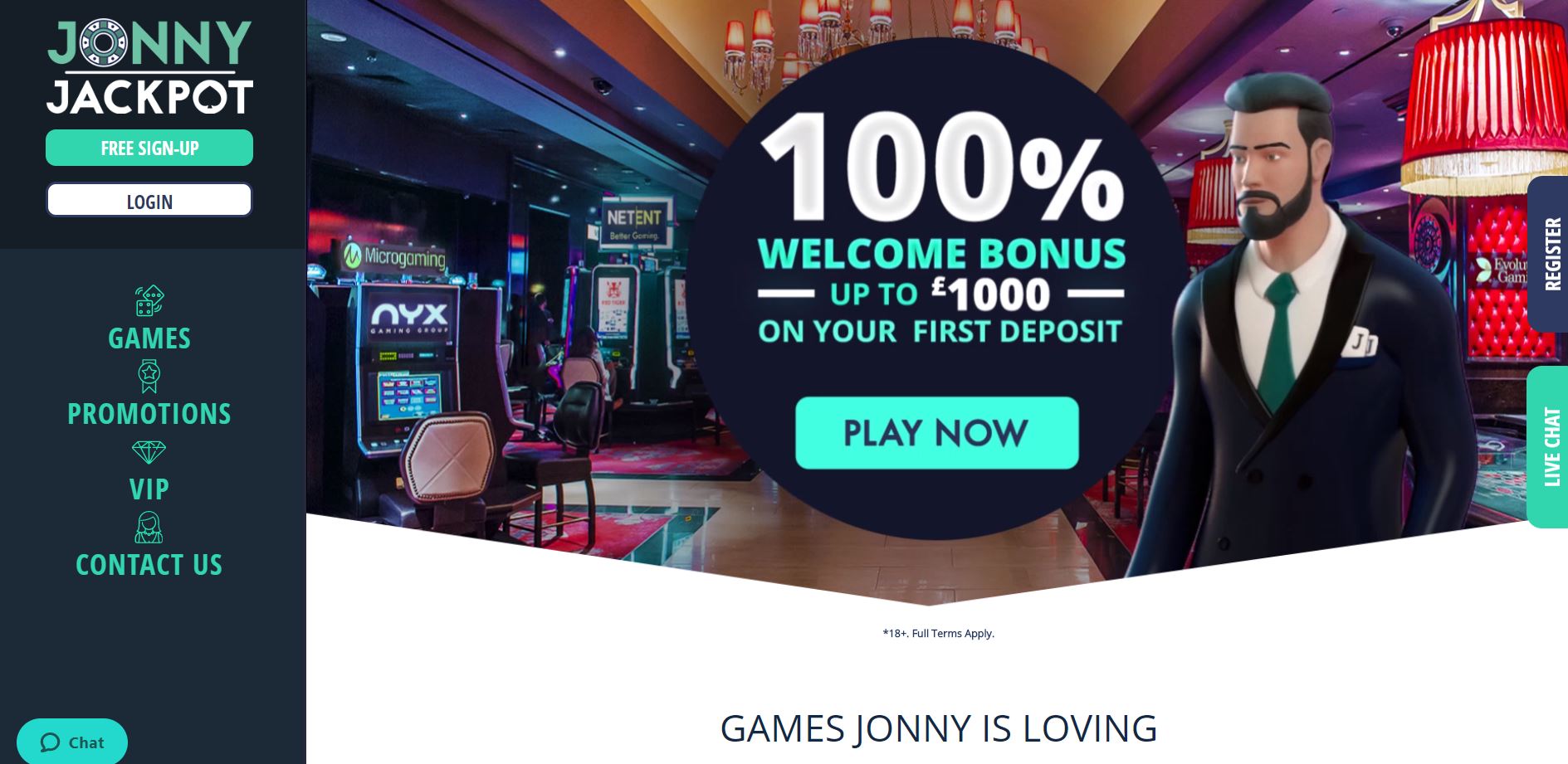 jonny jackpot homepage jonny jackpot homepage