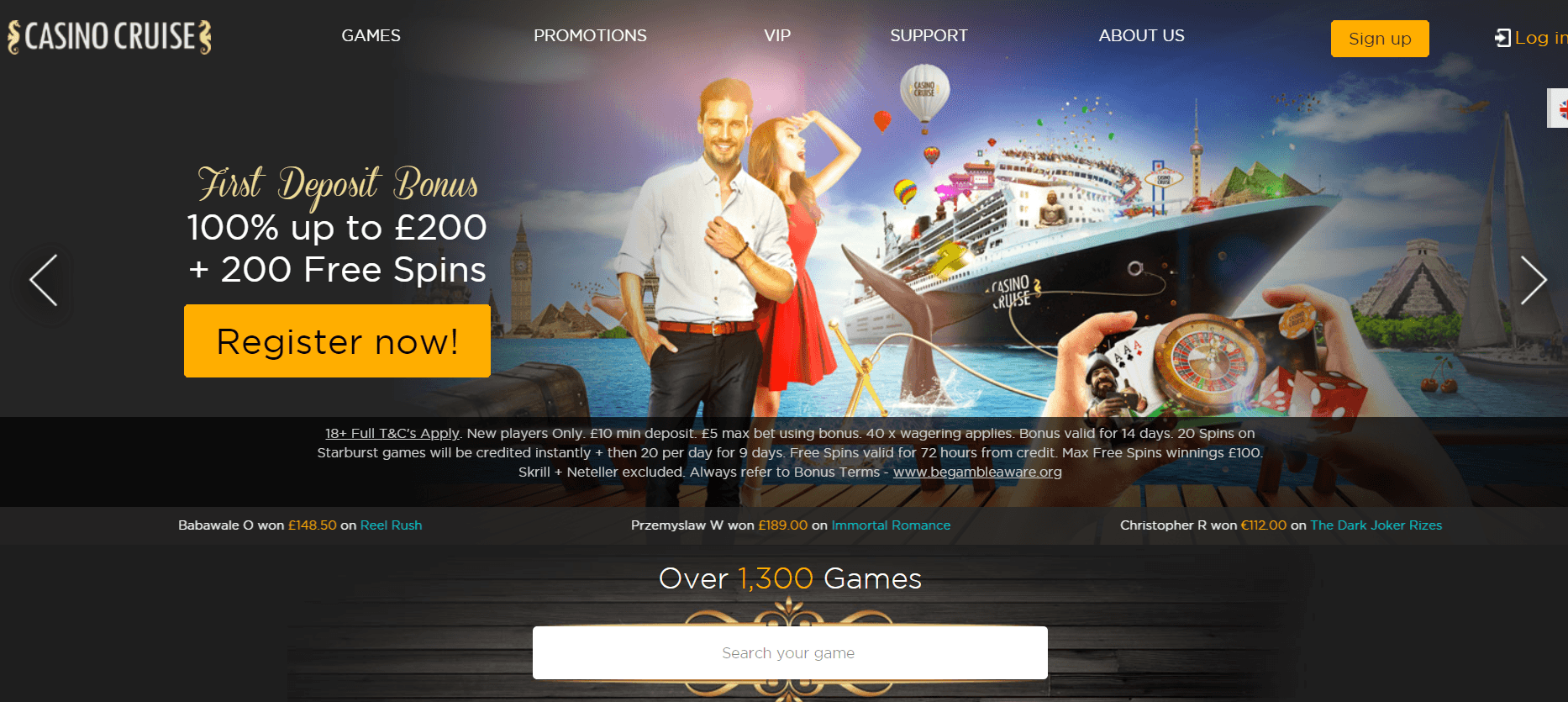 Casino Cruise Homepage